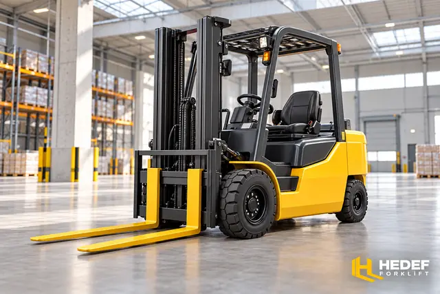 Forklift için Hedef Forklift logolu temsili görsel